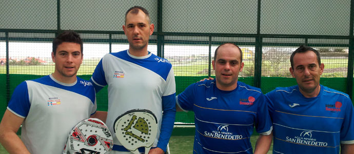 El equipo masculino A del Reinosa Pdel Club asciende a Tercera Divisin
