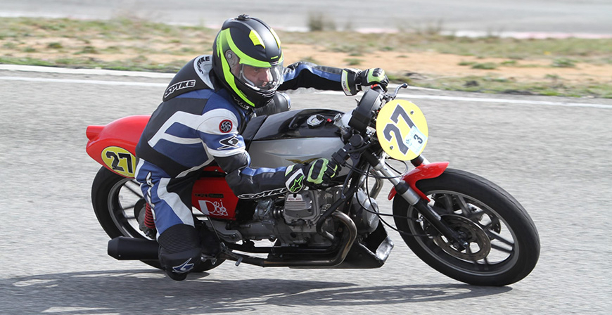 El equipo de motos Clsicas Reinosa compiti en Aranda de Duero