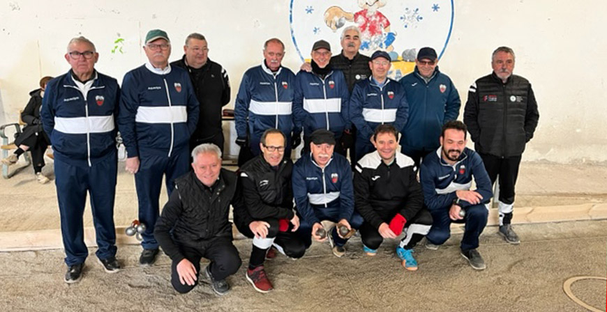 El equipo de petanca de Reinosa suma una nueva victoria y mantiene la segunda posicin liguera