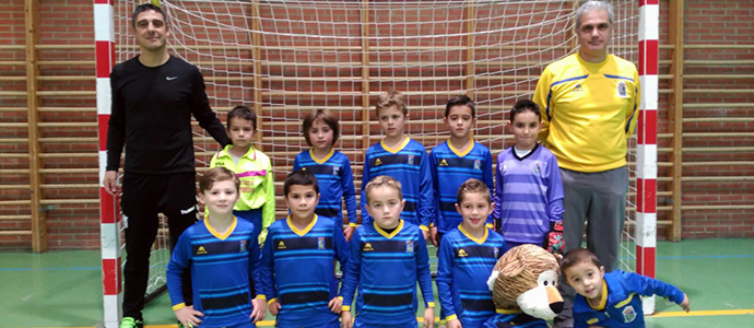 Los equipos prebenjamn, benjamn A y benjamn de ftbol 7 son lderes de sus categoras