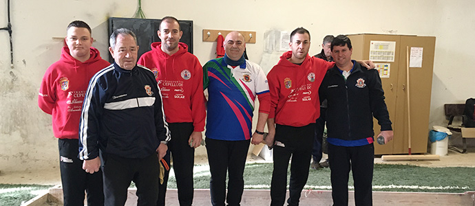 Los equipos reinosanos se juegan la Liga de Petanca en la ltima jornada