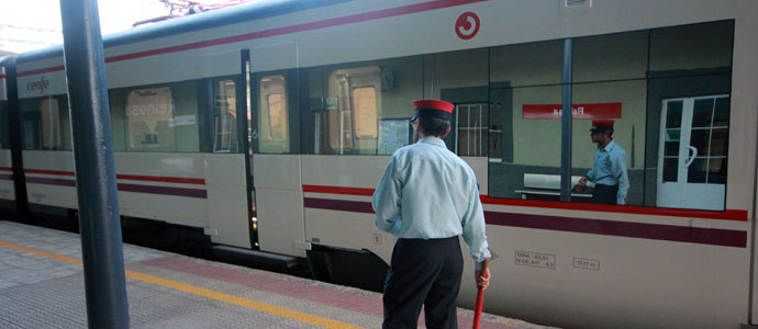Escasa incidencia en los servicios por la huelga en Renfe