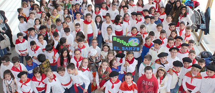 Los escolares del San Jos y el Alto Ebro cantan las marzas