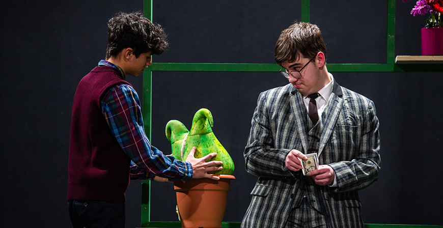 La Escuela de Artes Escnicas del Palacio de Festivales estrena el 16 de abril el musical 'La tienda de los horrores'