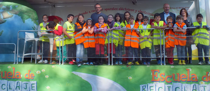 La Escuela de Reciclaje visita Reinosa