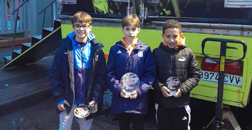 La Escuela Reinosa Running logra tres podios en la XXIX Carrera de Navidad de Pilagos