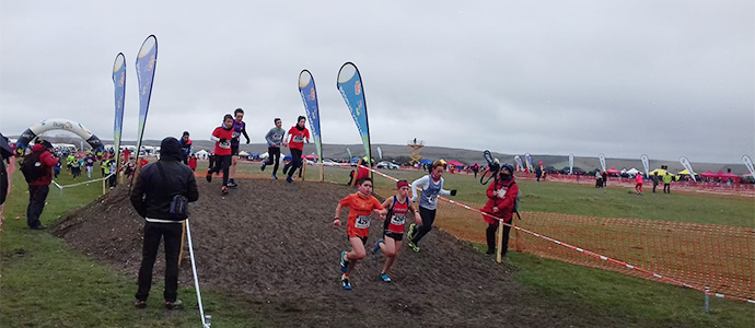 La Escuela del Reinosa Running participa en el Cross Internacional de Atapuerca