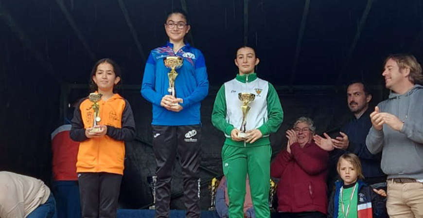 La Escuela Reinosa Running se cuelga tres medallas en el Cross Ayuntamiento de Reocn
