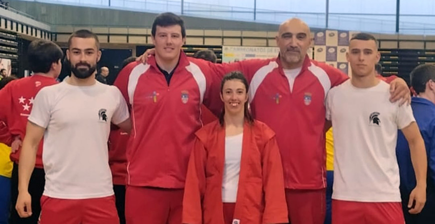 El espartano Antonio Fuarros se cuelga el oro en el Campeonato de Espaa de Combat Sambo