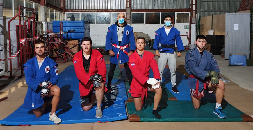 Los 'espartanos', a la conquista del nacional de Combat Sambo
