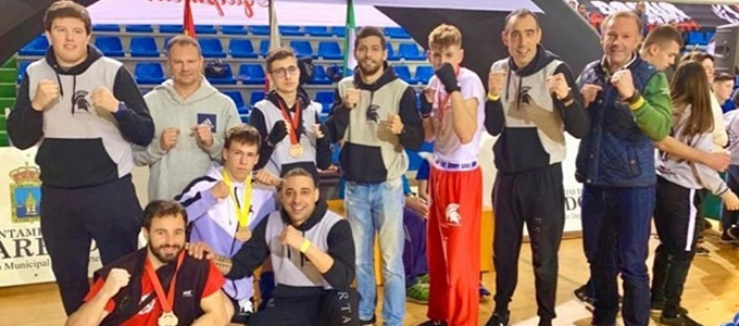 Los 'espartanos' logran 5 medallas en Laredo