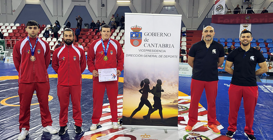Los 'espartanos' logran dos medallas en el Campeonato de Espaa de Combat Sambo