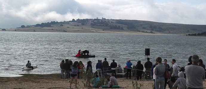Espectculo musical sobre las aguas del Pantano del Ebro
