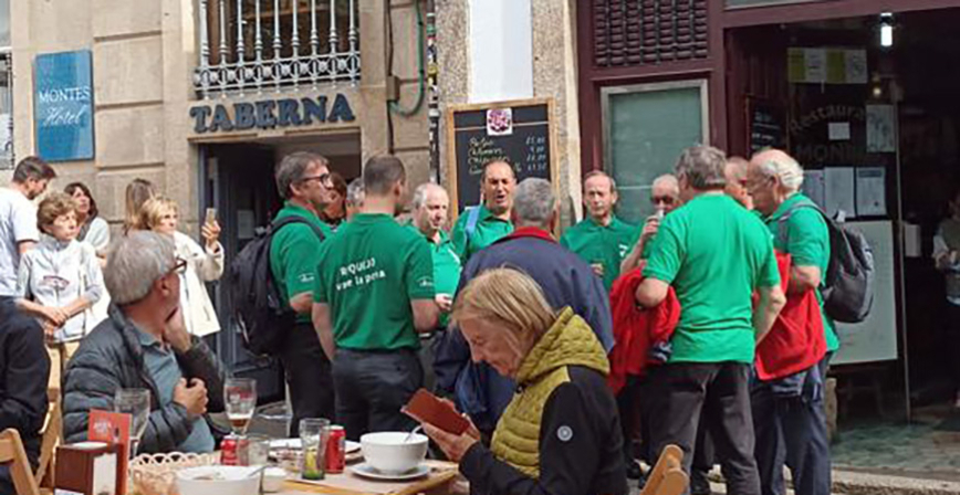 La Esperanza, embajadores campurrianos en Galicia