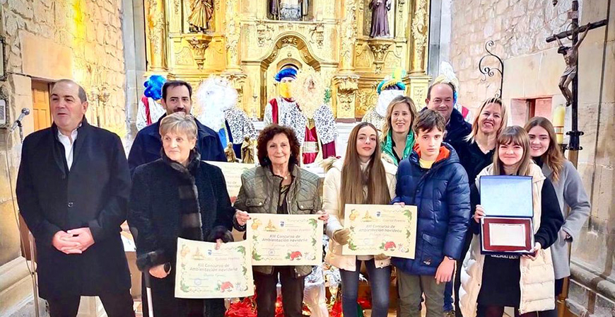 Esperanza Gonzlez gana el XIII Concurso de ambientacin navidea de Requejo