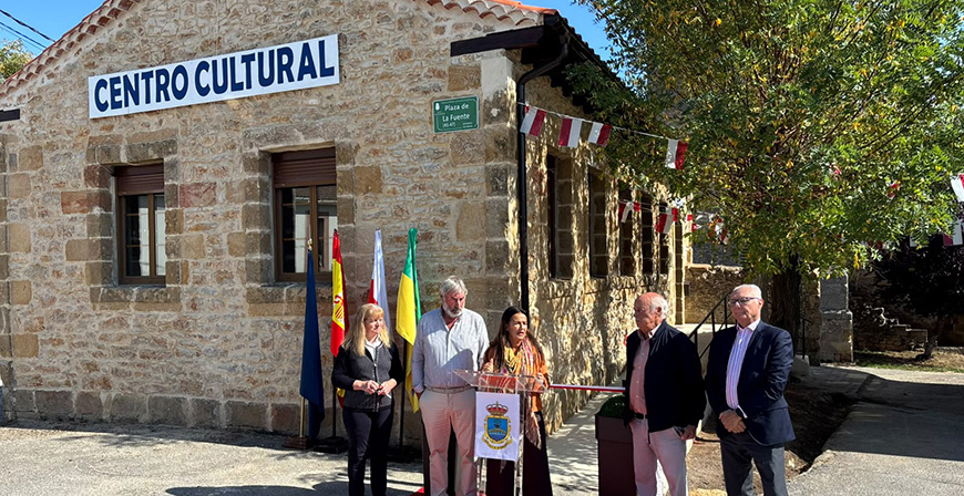 Espinosa de Bricia estrena nuevo centro comunitario, tras una inversi�n de 44.000 euros