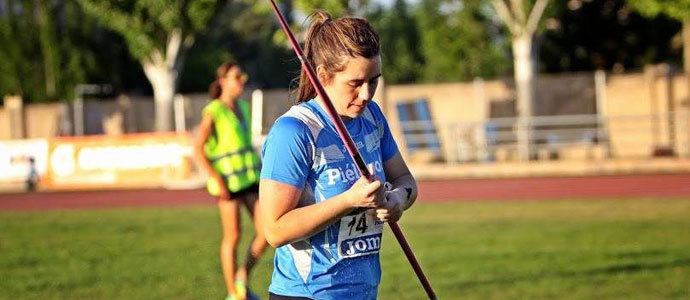 Esther Gutirrez, tercera de Espaa en lanzamiento de jabalina