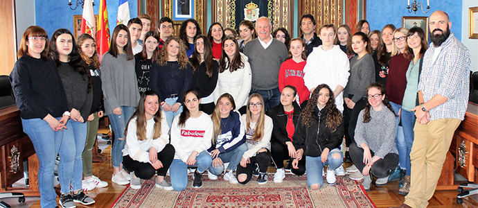 Estudiantes alemanes visitan Reinosa