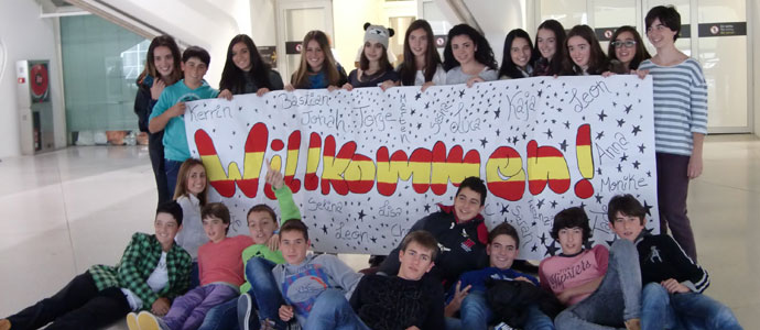 Estudiantes de Husum conviven durante una semana con los alumnos del colegio San Jos