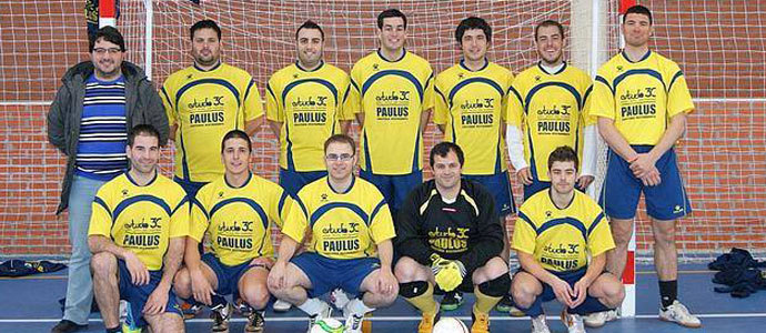 Estudio3C Paulus lidera la Liga comarcal de ftbol sala 