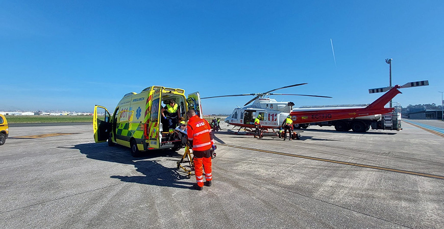 Evacuado en helic�ptero un senderista en estado grave tras ser mordido por una v�bora