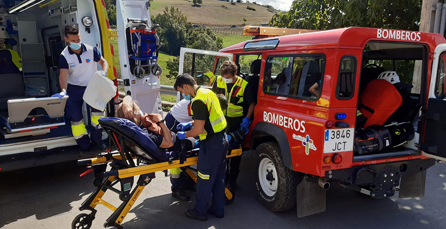 Evacuados tres senderistas en Santoa, Cahecho y Pesus