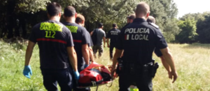 Evacuan a una mujer en Santoa con fractura de tibia y peron
