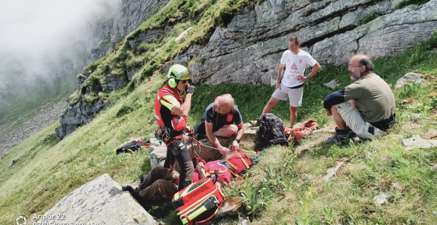 Evacuan a un murciano con politraumatismo en la ruta de acceso al Tres Mares