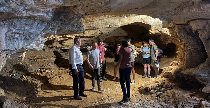 Los evaluadores de la Unesco se despiden del Geoparque de Las Loras