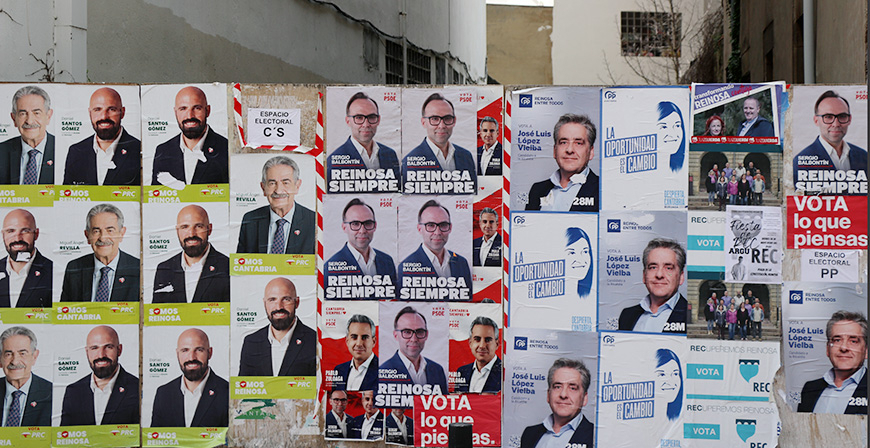 Evolucin de los resultados de las elecciones municipales en la comarca de Campoo (I) - Reinosa