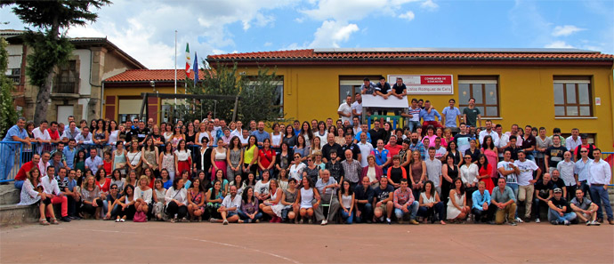 Los exalumnos del Rodrguez de Celis regresaron al colegio