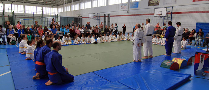 Exhibicin del Judo Club Menesiano