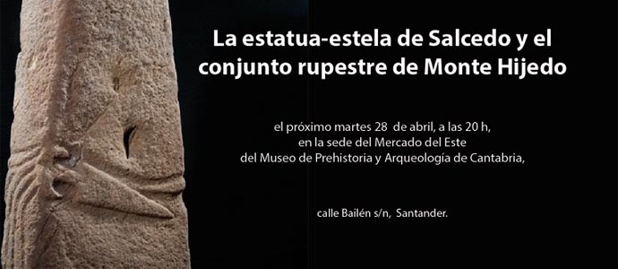 Exposicin sobre la estela de Salcedo y el conjunto rupestre del Monte Hijedo