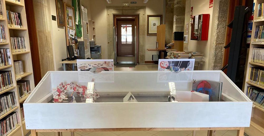 La exposicin itinerante 'Libros en movimiento' llega a Reinosa