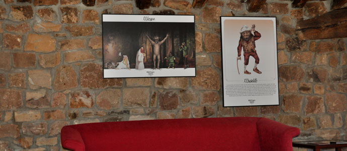 La exposicin 'Mitologa de Cantabria' recala en Los Carabeos