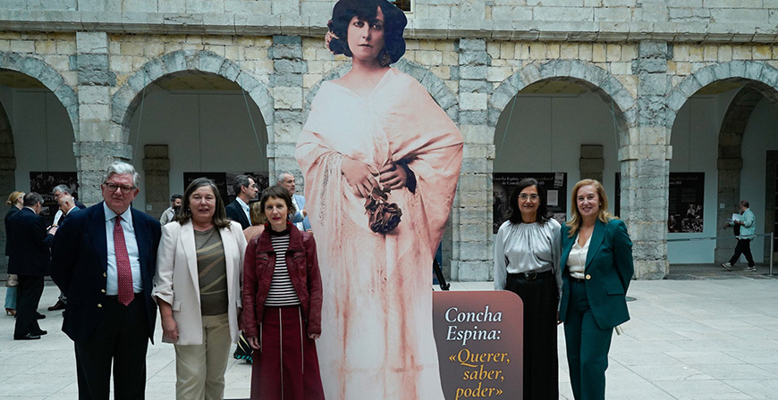 La exposicin 'Querer, saber, poder' llega al Parlamento de Cantabria para difundir el legado vital y literario de Concha Espina