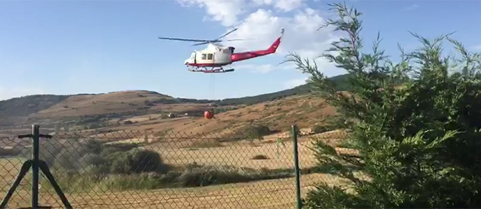 Extinguido un incendio que amenazaba a Reinosilla