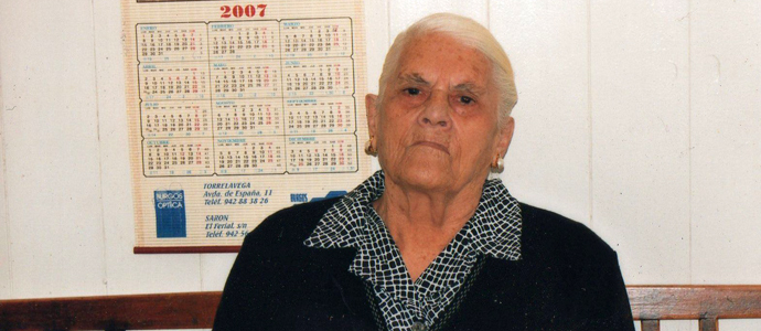Fallece Benita Amenbar, la abuela de Aguayo