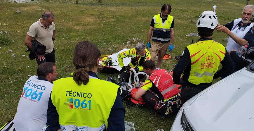 Fallece un hombre alemn de 74 aos en Fuente D