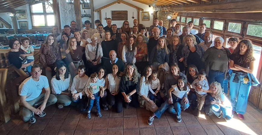 La familia Ruiz Fernndez se reuni en La Poblacin