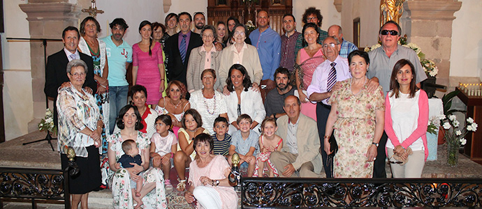 La familia Seco Navamuel celebr las bodas de oro de Pilar como religiosa