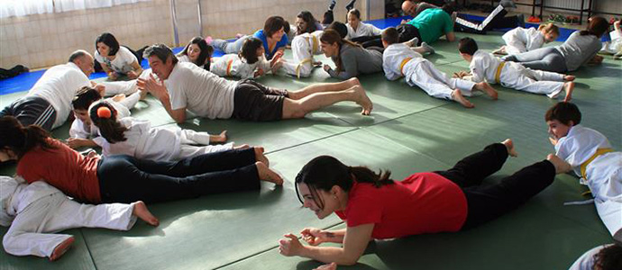 Las familias de los judocas ms jvenes se enganchan a las artes marciales