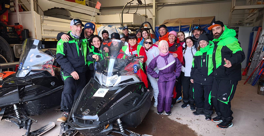 La Federaci�n Espa�ola de Deportes para Ciegos celebra en Campoo la segunda jornada de Promoci�n de Mujeres de Esqu�