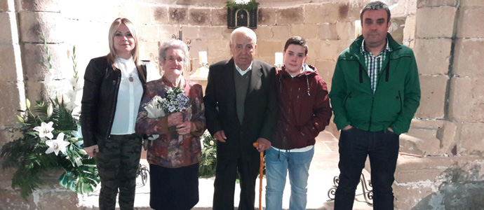 Flix Garca y Visitacin Garca festejan sus bodas de oro