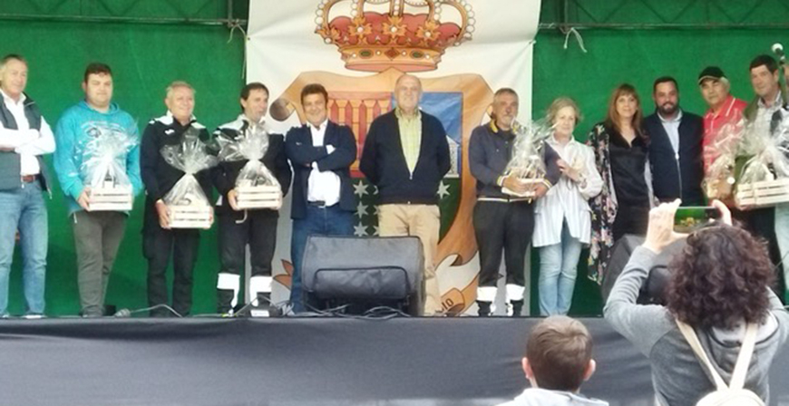 Fermn-Postigo y Too ganaron el Torneo de petanca del Da de Campoo de Enmedio