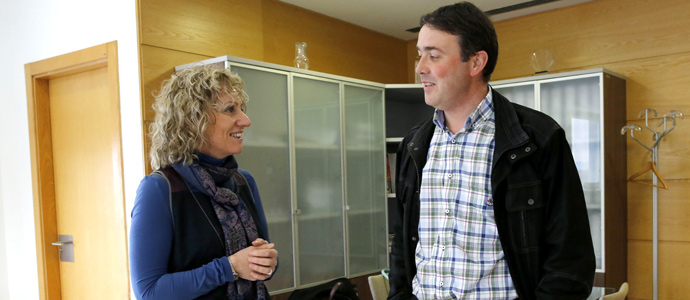 Fernando Franco analiza con la vicepresidenta regional la situacin de Valdeolea en materia social