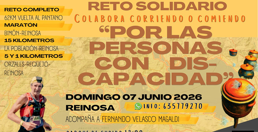 Fernando Velasco Magaldi recorrer� 62 kil�metros alrededor del Pantano en un gran reto solidario por las personas con discapacidad
