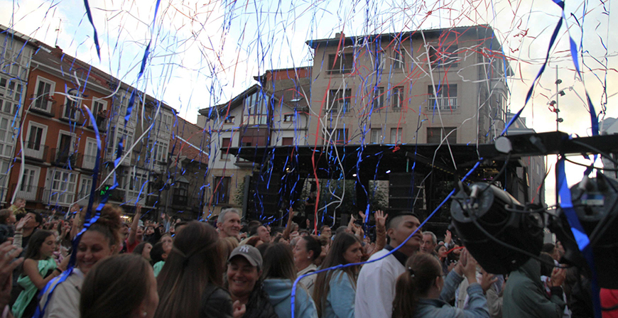 La fiesta estalla en Reinosa