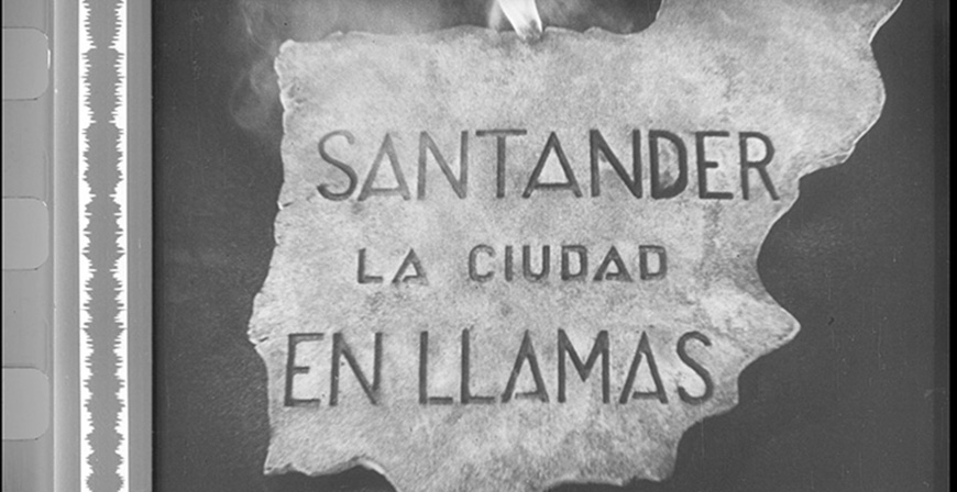 La Filmoteca de Cantabria celebra el D�a del Cine Espa�ol con el estreno de �Santander, la ciudad en llamas�, la primera pel�cula que ha restaurado
