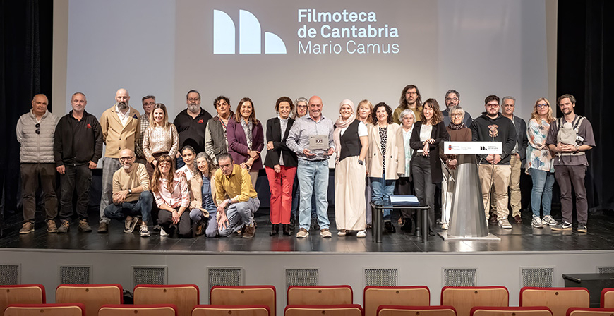 La Filmoteca de Cantabria homenajea a Fidel Garcia, su proyeccionista durante m�s 25 a�os